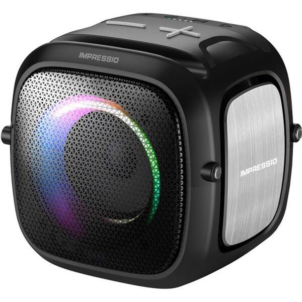 Přenosný reproduktor C-Tech Impressio Qubis mini černý

