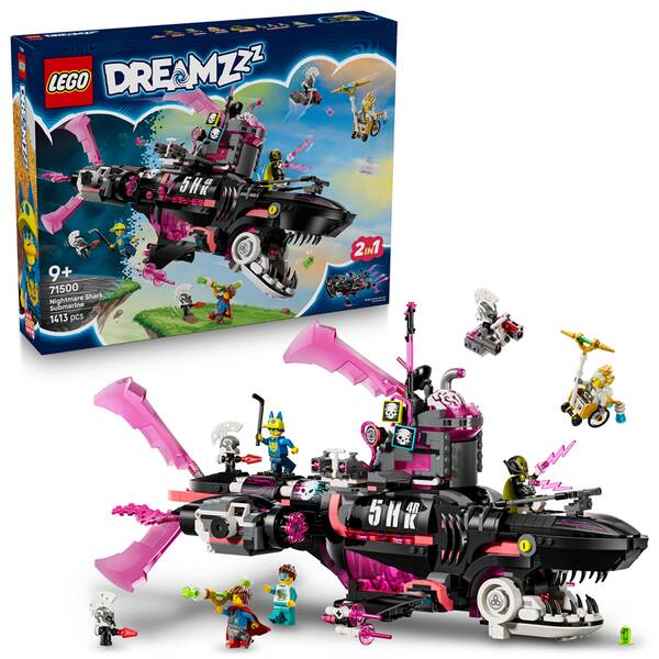Stavebnice LEGO® DREAMZzz™ 71500 Žraločkoponorka z nočních můr 

