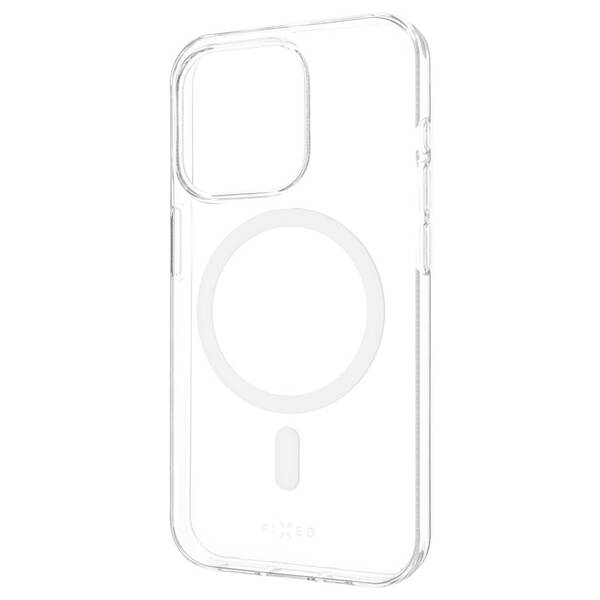 Kryt na mobil FIXED MagStoryA na Apple iPhone 15 Pro průhledný

