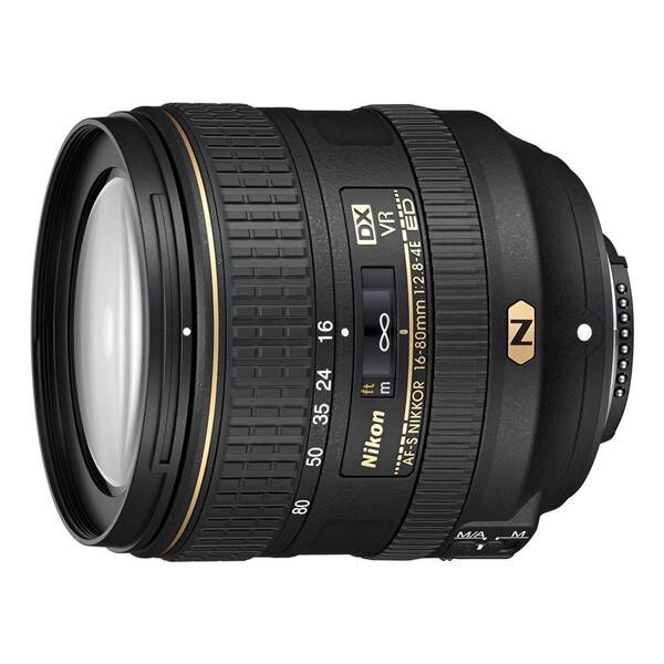 Objektiv Nikon 16-80 mm f/2.8-4E ED VR černý

