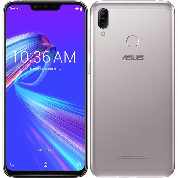 Mobilní telefon Asus Max M2 Dual SIM stříbrný

