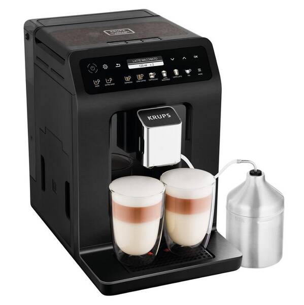 Automatický kávovar Krups EA894810 černá barva
