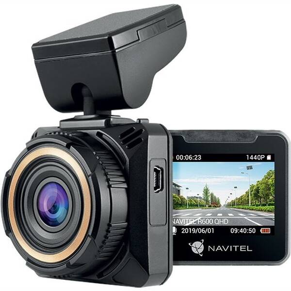 Autokamera NAVITEL R600 QHD černá barva
