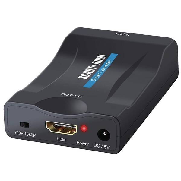 Redukce WG SCART na HDMI černá

