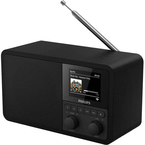 Internetový radiopřijímač s DAB+ Philips TAPR802 černý


