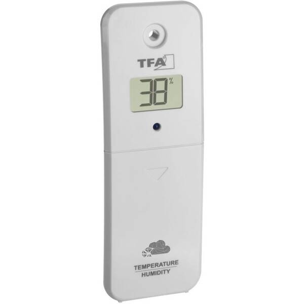 Čidlo pro meteostanice TFA 30.3800.02 pro VIEW - teplota, vlhkost šedý/bílý

