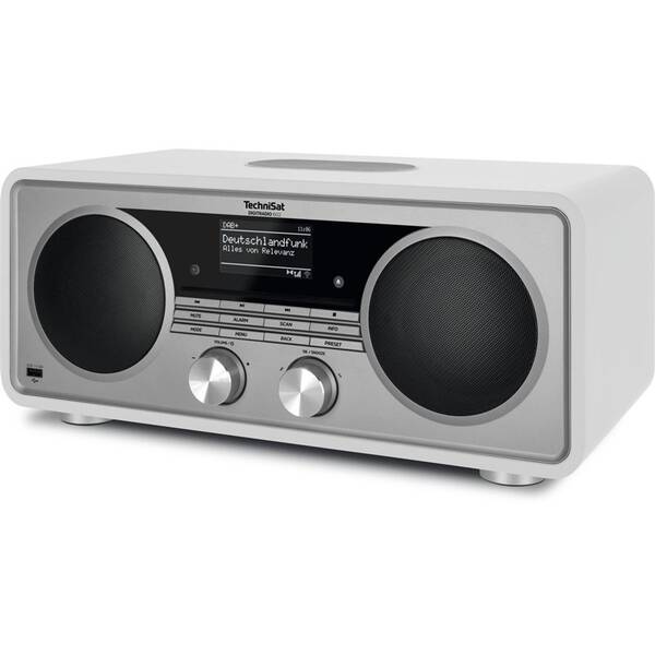 Internetový radiopřijímač s DAB+ Technisat DIGITRADIO 602 stříbrný/bílý

