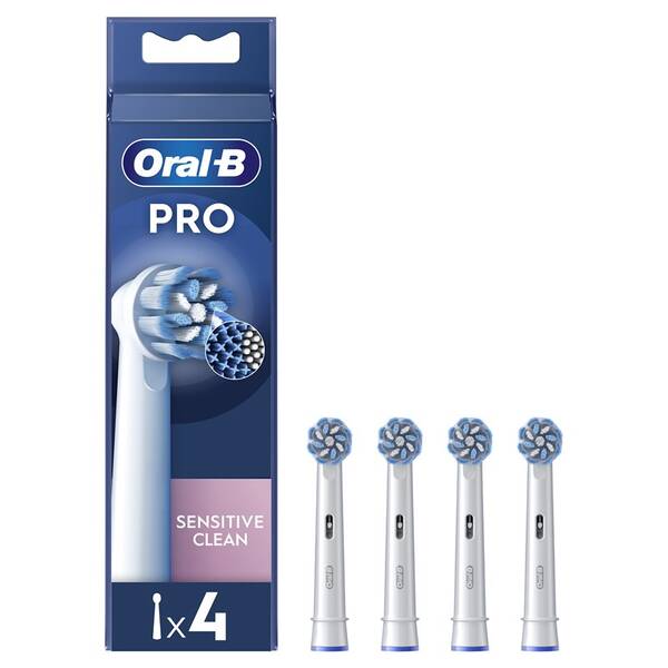 Náhradní hlavice Oral-B Pro Sensitive Clean (4 ks) 

