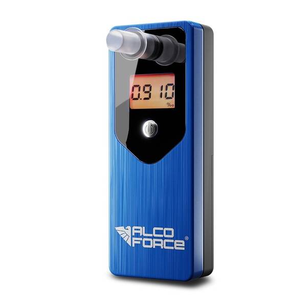 Alkoholtester Alco Force Master modrý

