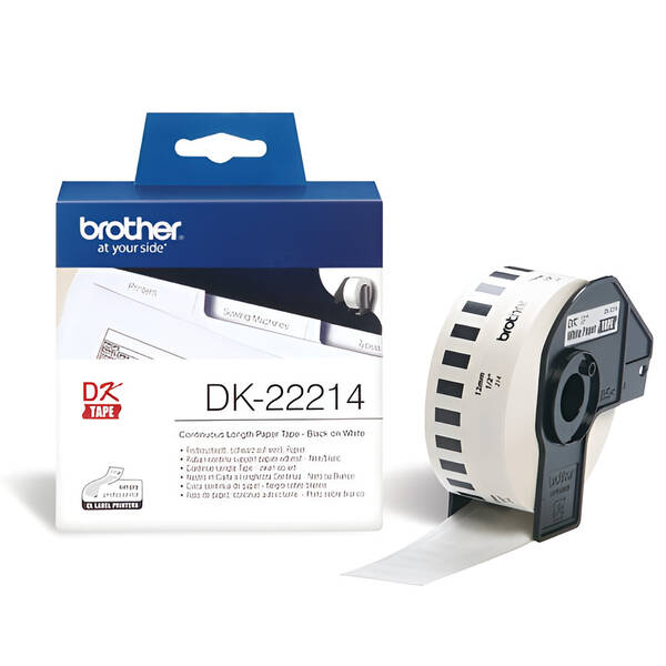 Papírový štítek Brother 12mm x 30,48m 


