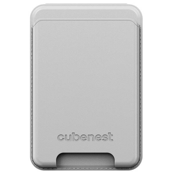 Peněženka Cubenest Magnetic Wallet Stand šedá

