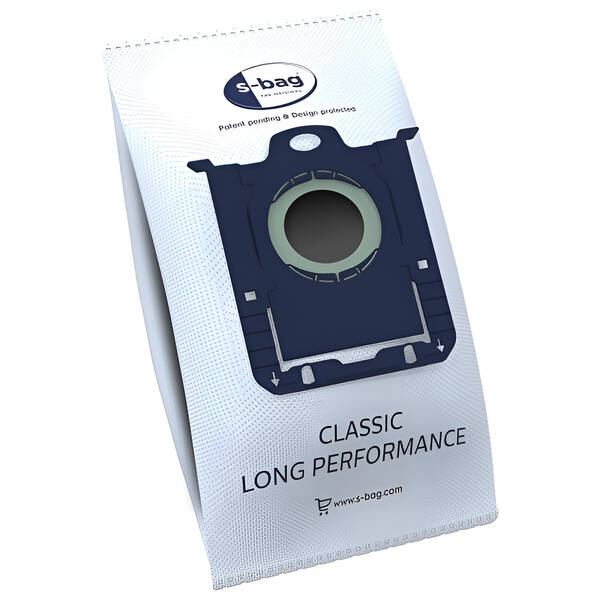 Sáčky do vysavače Electrolux s-bag® Classic Long Performance  Mega Pack E201SM (12 ks) 

