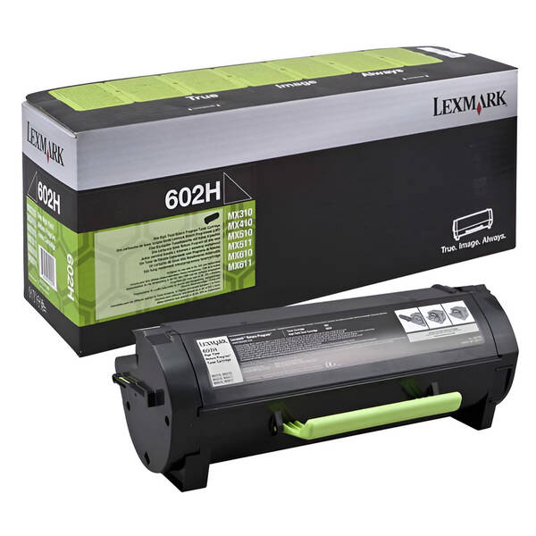 Toner Lexmark 60F2H00, 10000 stran, 602H, pro MX611de, MX511de, MX410de, MX611dhe, MX51 černý

