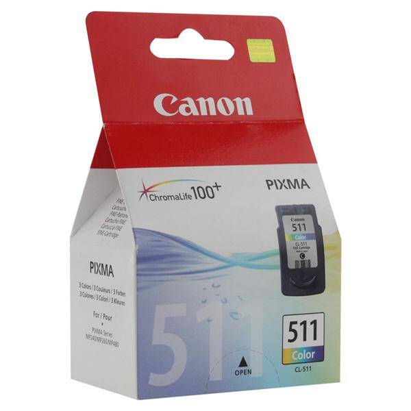 Inkoustová náplň Canon CL-511C, 240 stran vícebarevná


