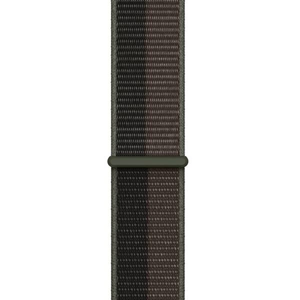 Řemínek Apple 41mm tornádově šedý / šedý provlékací sportovní řemínek 

