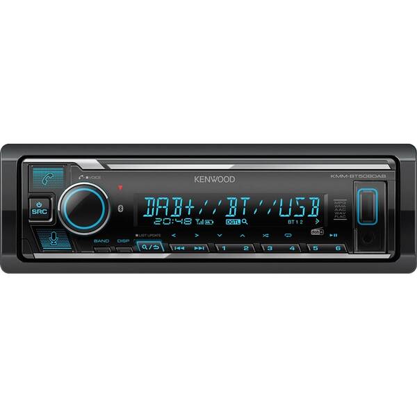 Autorádio KENWOOD KMM-BT508DAB černé

