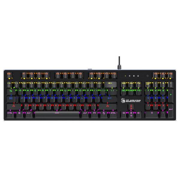 Klávesnice A4Tech B760, Black Switch,  CZ černá

