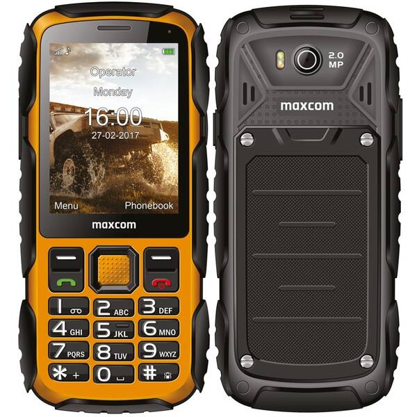 Mobilní telefon MaxCom Strong MM920 L žlutý

