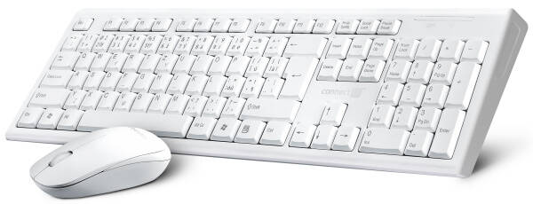 Klávesnice s myší Connect IT CI-1118, CZ/SK bílá

