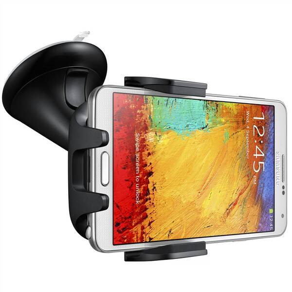 Držák na mobil Samsung EE-V200S pro 4 - 5,7" černý

