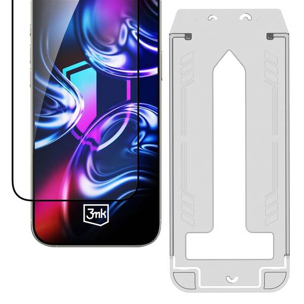 Tvrzené sklo 3mk Hardglass Max FrameFit na Samsung Galaxy A16 4G/5G/ A17 4G/5G 

