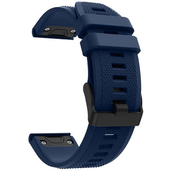 Řemínek RhinoTech pro Garmin QuickFit sportovní silikonový 22mm modrý

