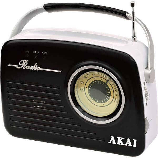 Radiopřijímač AKAI APR-11 černý

