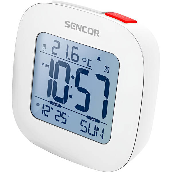 Budík Sencor SDC 1200 bílý

