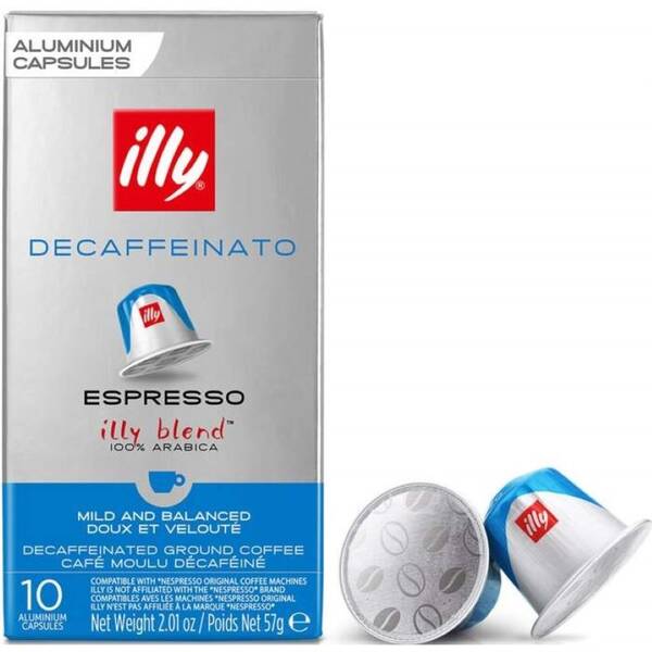 Kapsle pro espressa Illy Decaffeinato (10 ks) 

