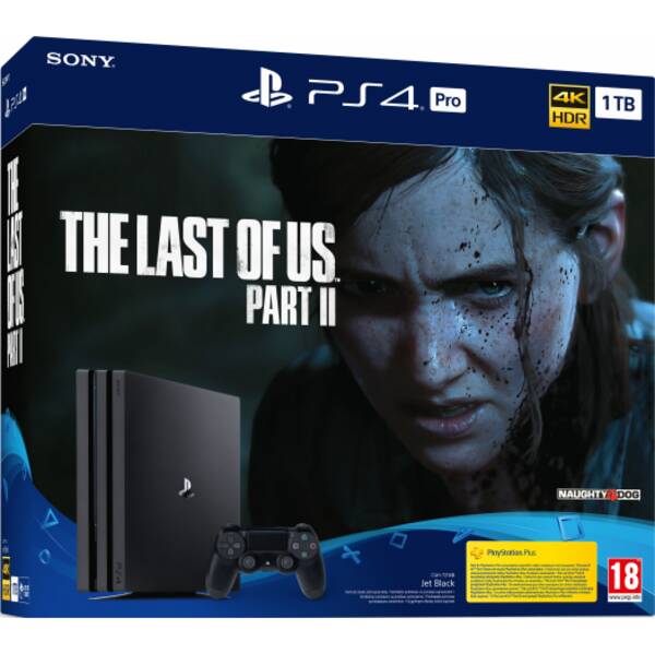 Herní konzole Sony Pro 1 TB + The Last of Us: Part II černý

