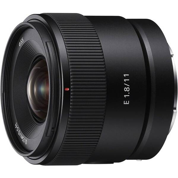Objektiv Sony E 11 mm f/1.8 černý

