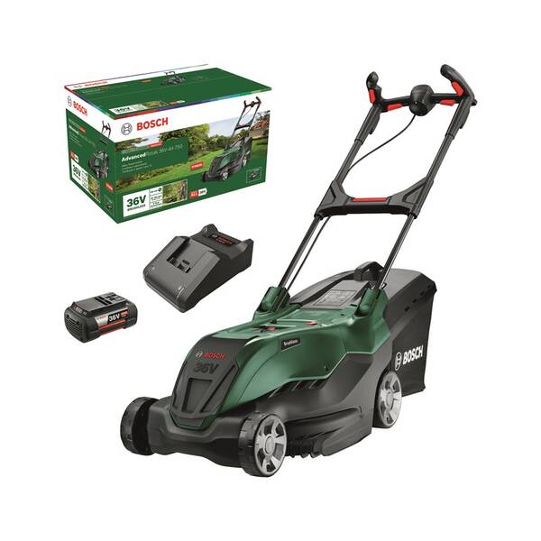 Sekačka Bosch AdvancedRotak 36V-44-750, 4 Ah (s baterií) 

