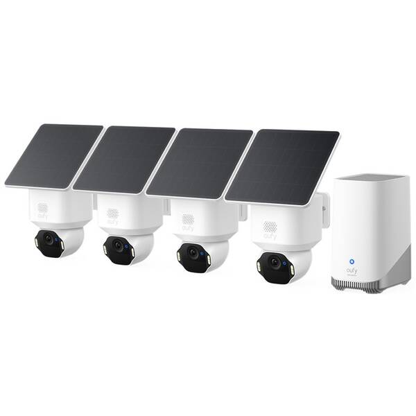 IP kamera Anker eufy E42 (4 ks + HomeBase 3) bílá


