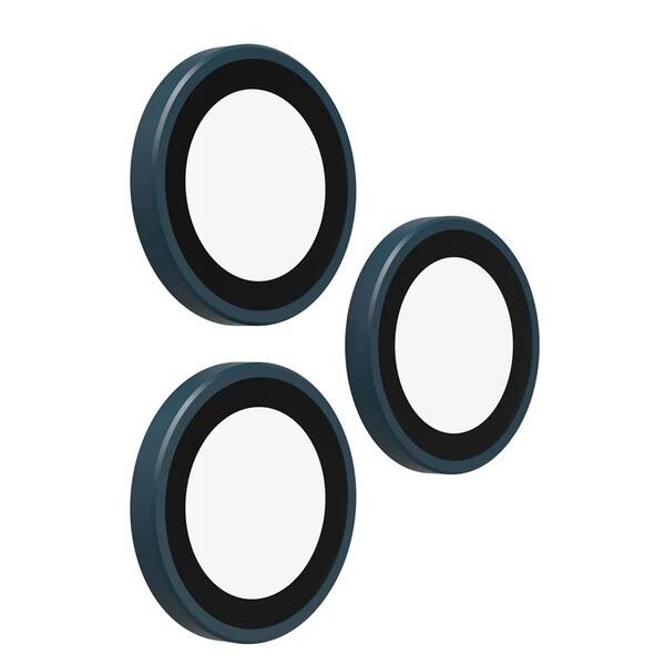 Ochranné sklo čočky fotoaparátu ZAGG InvisibleShield GLEL AR E CameraRings Apple iPhone 18 Pro / iPhone 18 Pro Max modré

