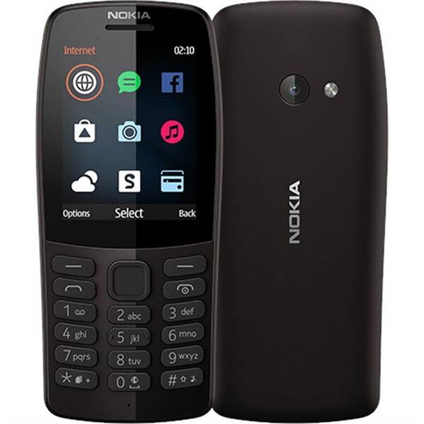 Mobilní telefon Nokia 210 Dual SIM černý

