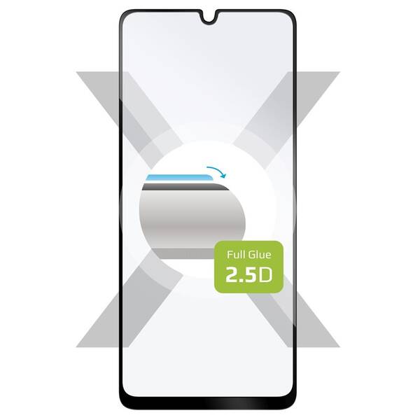 Tvrzené sklo FIXED Full-Cover na Samsung Galaxy A32 černé

