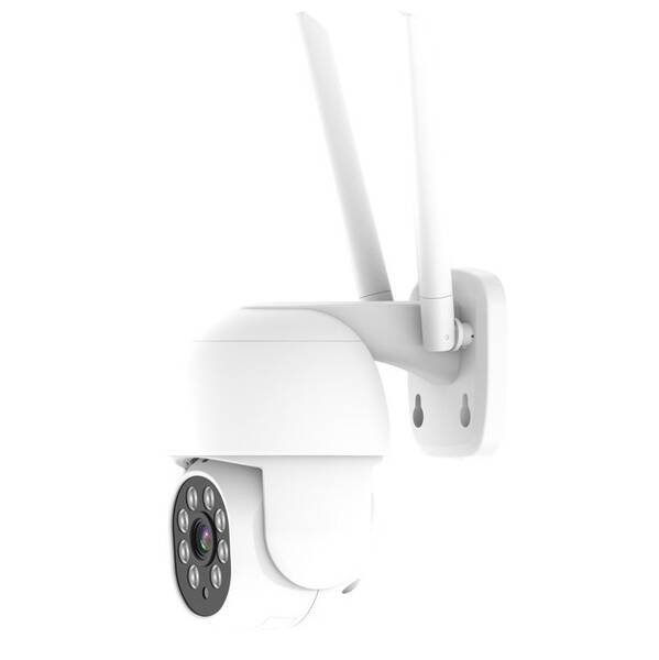 IP kamera IMMAX NEO LITE SMART Security ANGLE II, 360°, RJ45, P/T, HD, 2MP, 1080p, outdoor, Wi-Fi, TYUA bílá

