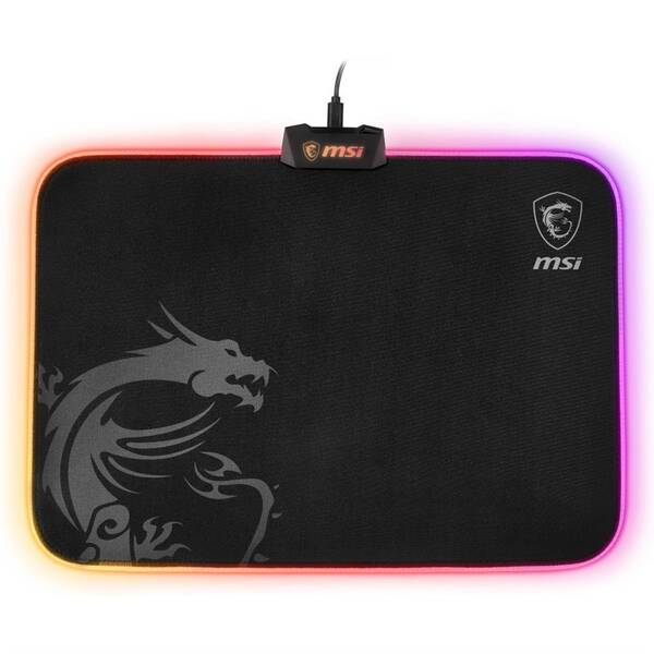 Podložka pod myš MSI Agility GD60, 38,6 x 29 cm černá

