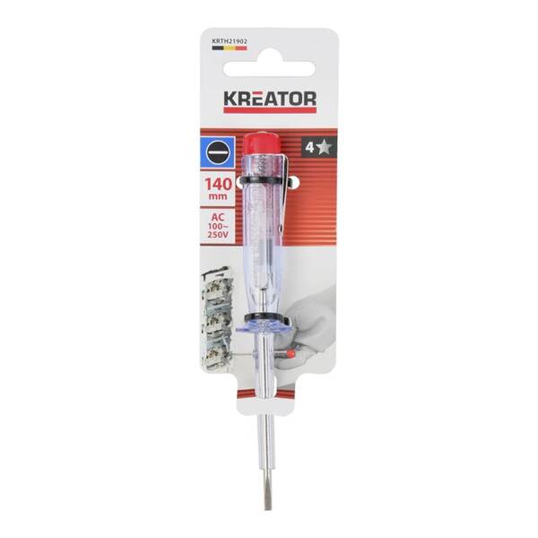 Zkoušečka Kreator KRTH21902 100-250V 140mm 

