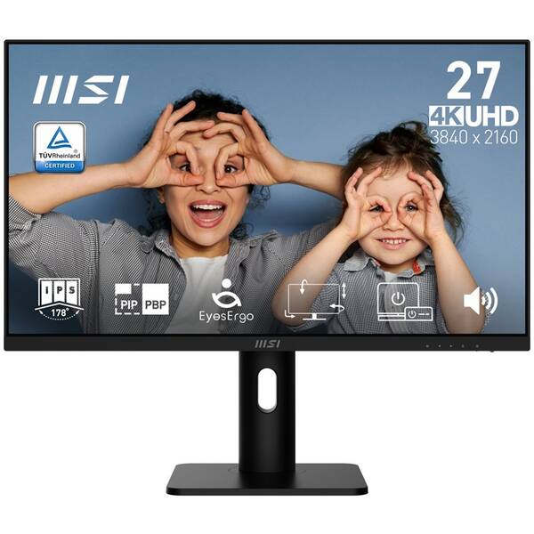 Monitor MSI PRO MP273UP E6 černý

