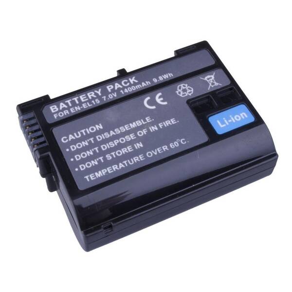 Baterie Avacom Nikon EN-EL15 Li-Ion 7.2V 1400mAh 9.8 Wh 

