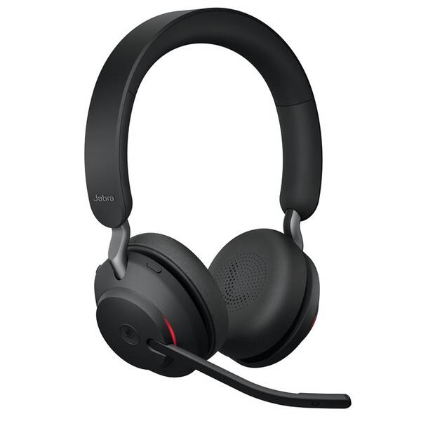 Headset Jabra Evolve2 65, USB-A, MS teams, Stereo černý


