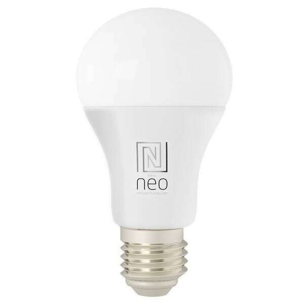 Chytrá žárovka IMMAX NEO LITE Smart LED E27 9W RGB+CCT barevná a bílá, stmívatelná, WiFi 

