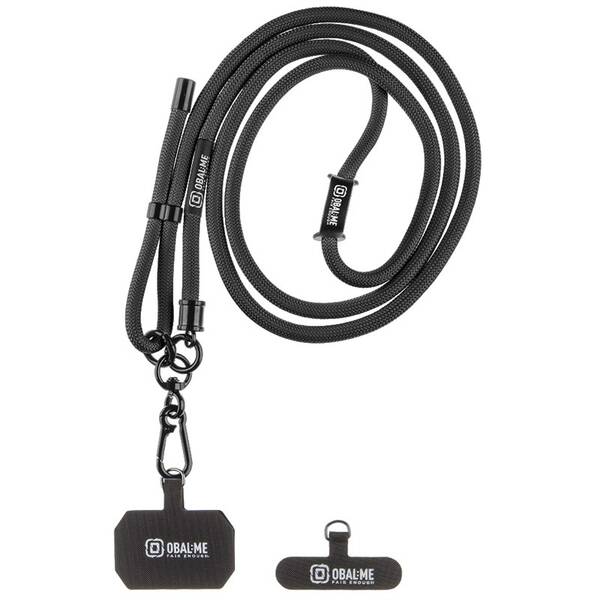 Popruh na krk Obal:Me NeckTag černý

