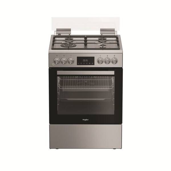 Kombinovaný sporák Whirlpool W6G8LCSWX nerez

