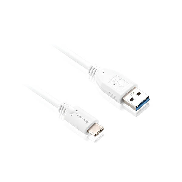 Kabel GoGEN USB/USB-C, 1m bílý

