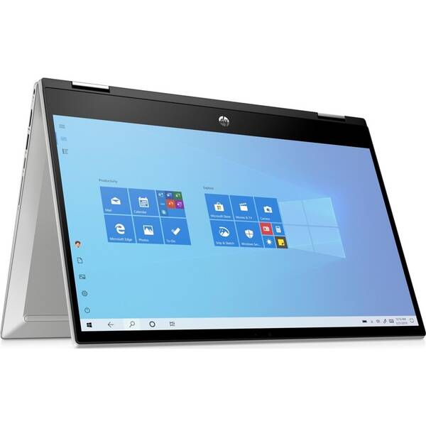 Notebook HP x360 14-dw0001nc stříbrný

