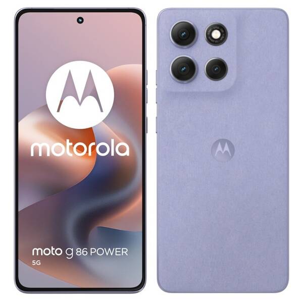 Mobilní telefon Motorola Moto G86 Power 5G 12 GB / 256 GB fialový

