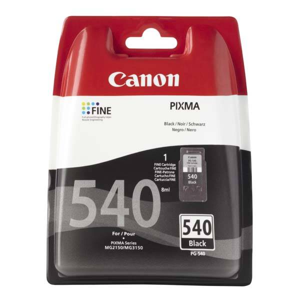 Inkoustová náplň Canon PG-540, 180 stran - originální černá

