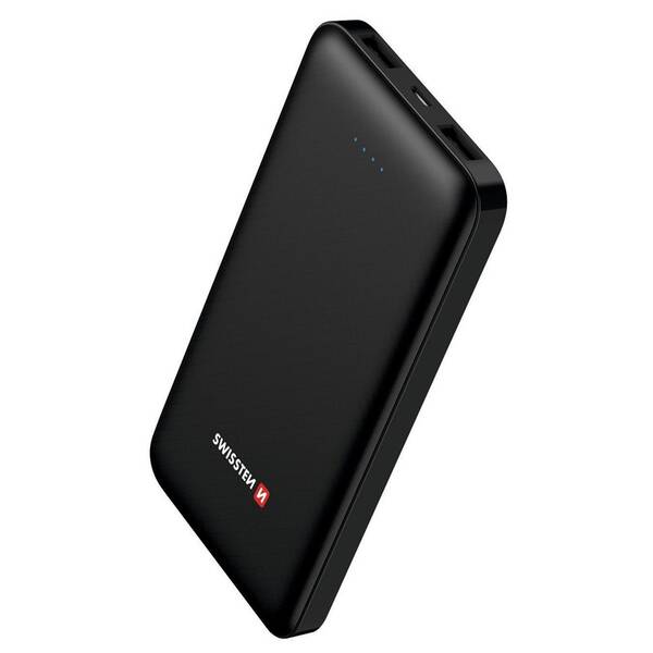 Powerbanka Swissten Worx 10 000mAh černá

